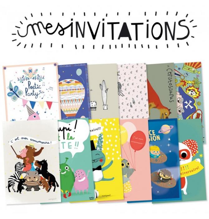 Mes Invitations Pirouette Cacahouète