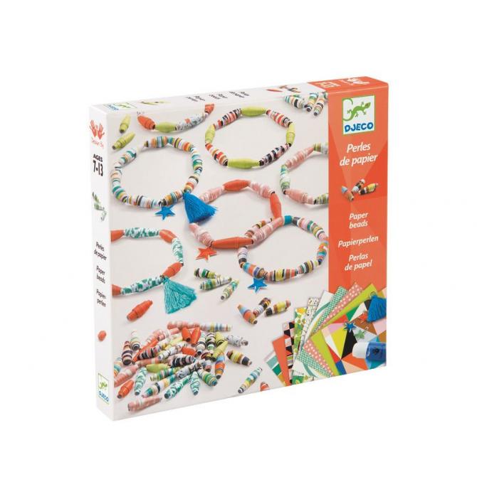 Perles de papier - Bracelets de printemps