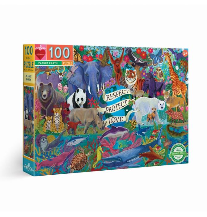 Puzzle 100 pièces - Planète Terre