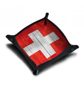 Piste de dés Wood Swiss Flag