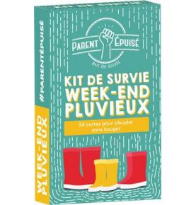 Parents épuisés - Kit de Survie Week-end Pluvieux