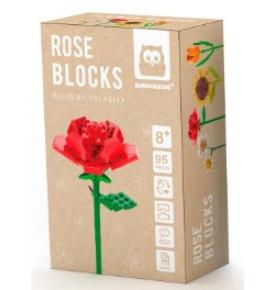 Blocks - Rose Rouge