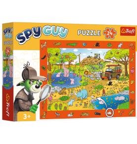 Safari - Puzzle d'Observation Spy Guy 24 pièces