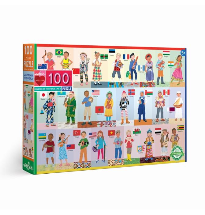 Puzzle Enfants du Monde - 100 pièces